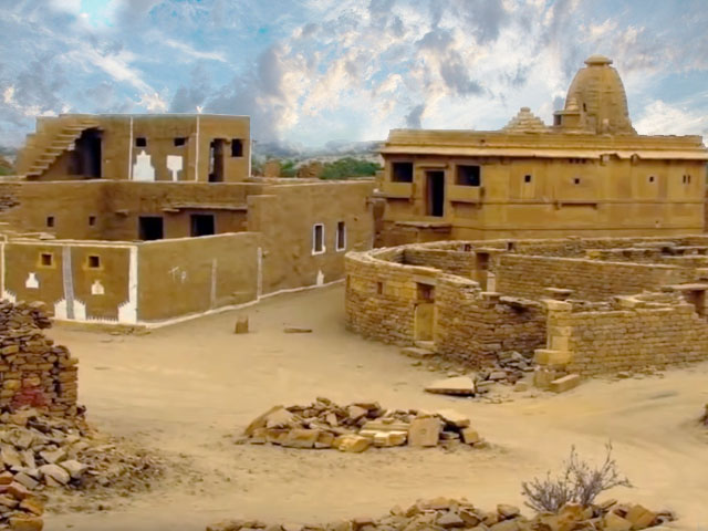 The Haunted Village, Kuldhara, Jaisalmer, Rajasthan (india)